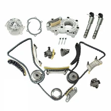 Fit 07-16 Cadillac Suzuki 3.6L Timing Chain Kit Oil Pump Water Pump VTC Solenoid