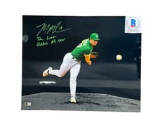 Mason Miller “Last Oakland All Star” Autographed 16x20 Photo Inscribed Beckett