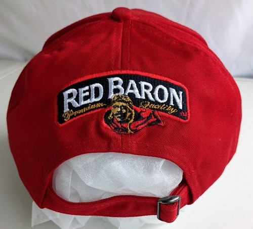 Vintage RED BARON #49 Ken Schrader NASCAR BASEBALL HAT CAP Signed - Picture 2 of 3
