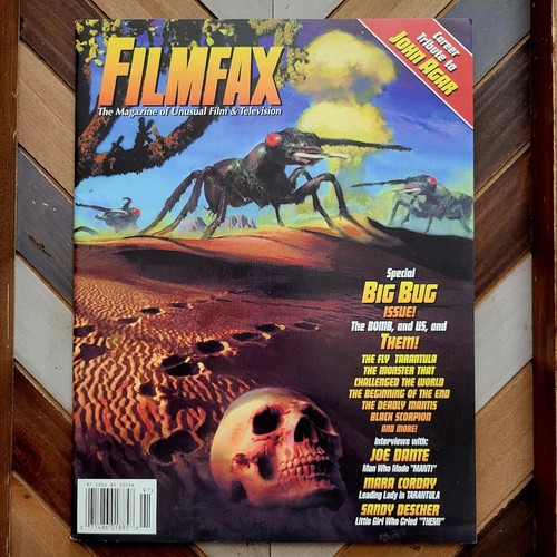 FILMFAX Ungewöhnlicher Film & TV #91 Sehr guter Erhaltungszustand (2002) Big Bug Issue/Fly/Tarantula + Joe Dante