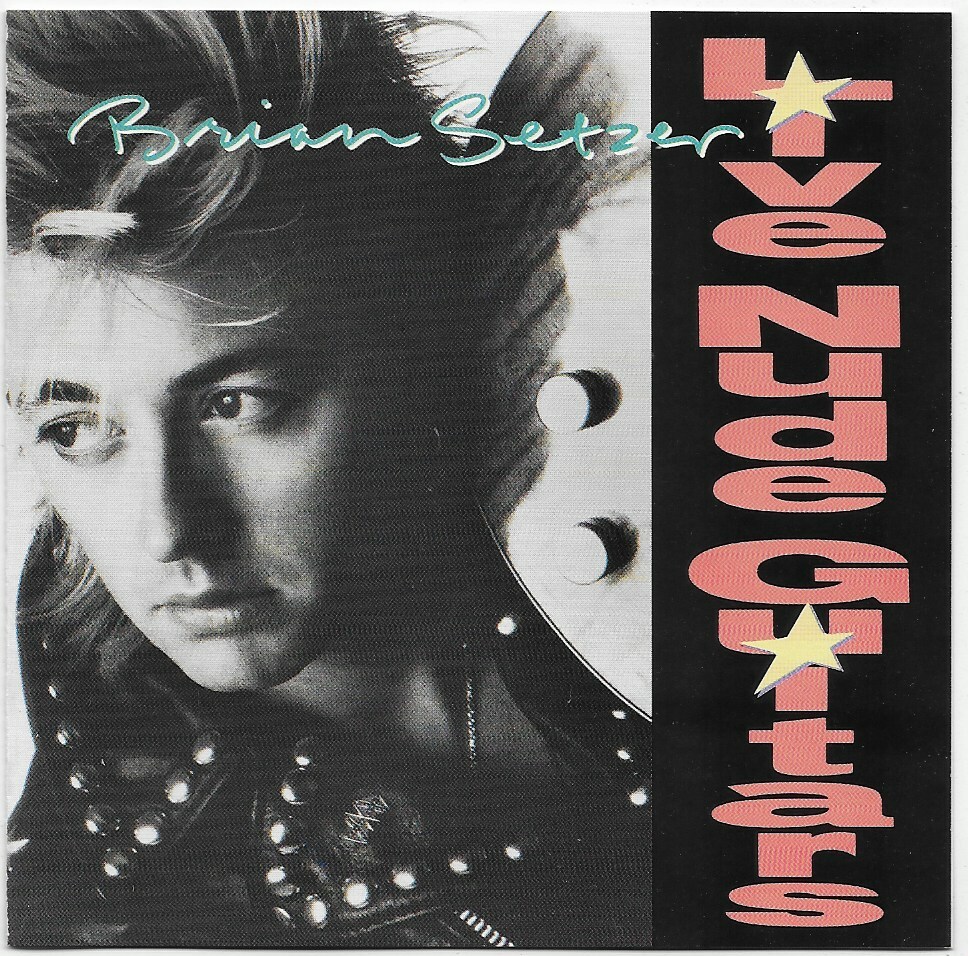 Brian Setzer ‎– Live Nude Guitars 1988 CD EMI-Manhattan Records
