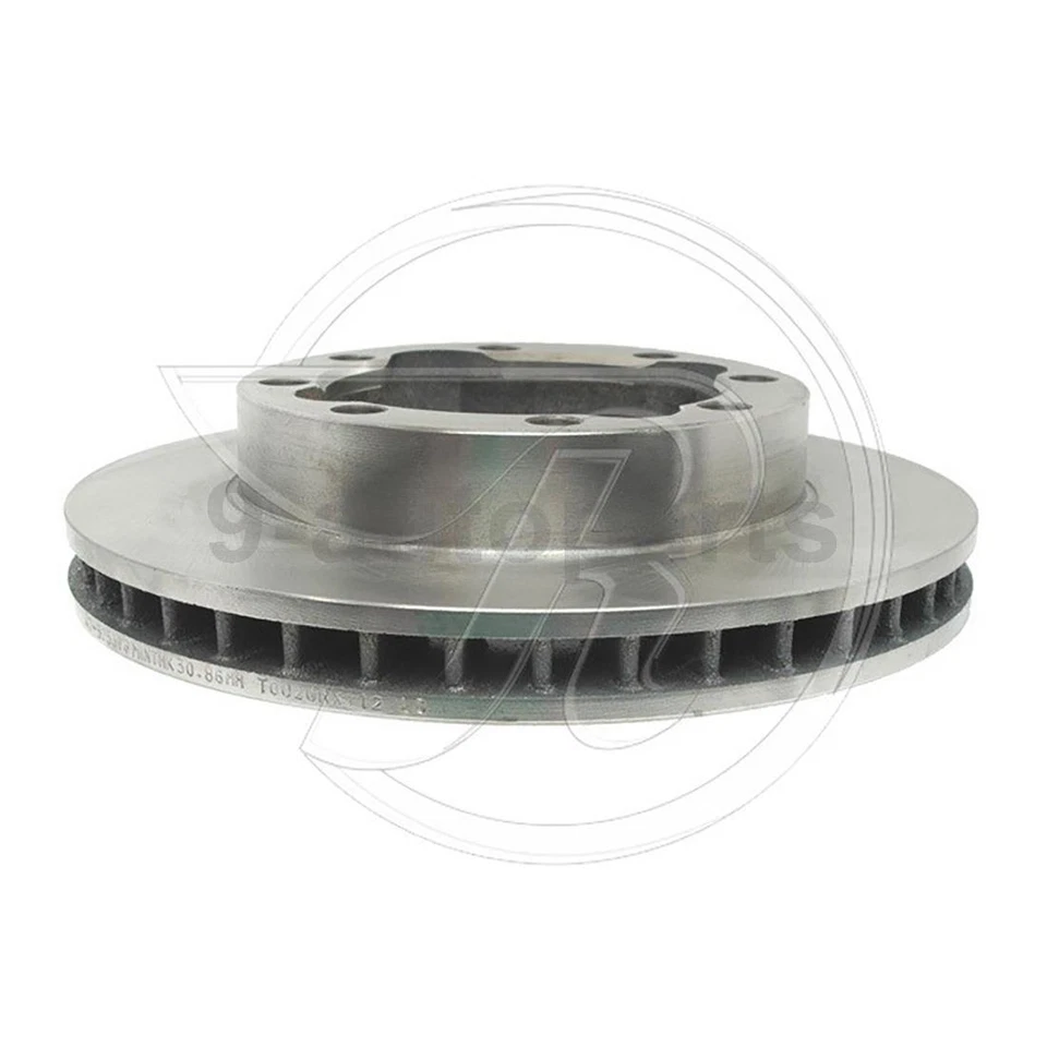 Rotores de freno de disco delanteros + pastillas de freno para Chevrolet K1500 Suburban 1995-1999 Foto 4 de 4