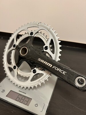 Sram Force Carbon Crankset GXP 172.5mm 53/39T 9/10s With Sh