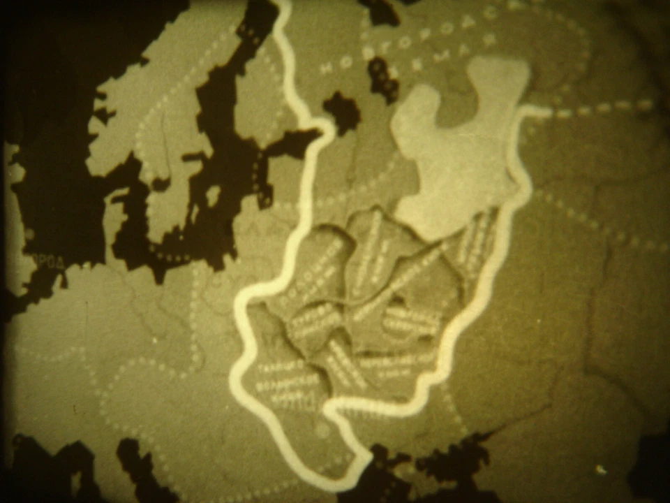 16mm Soviete documentary " Great Principality of Vladimir " film B/W movie Rus - Image 4 of 4