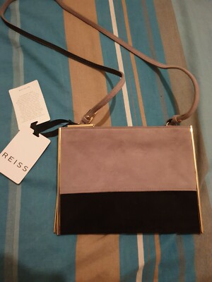 reiss clutch bag