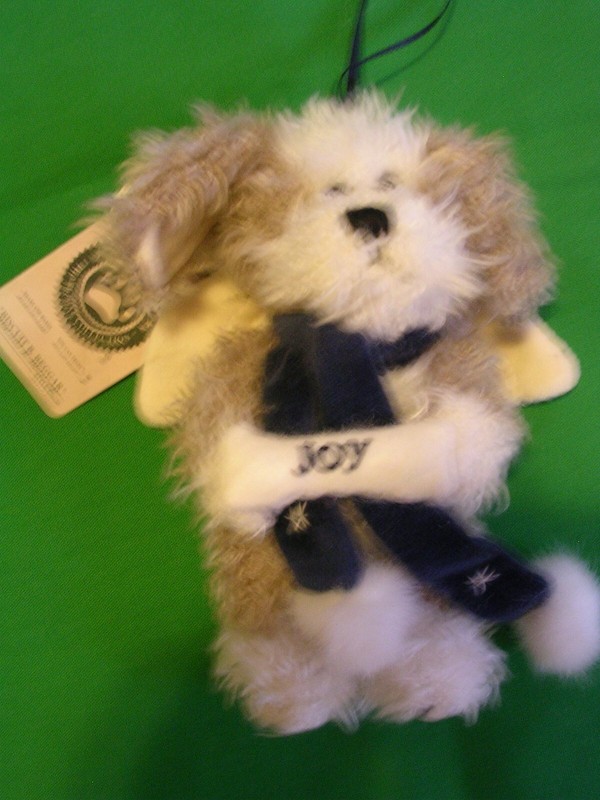 Boyd's Bears "Biscuit B. Beggar" collectible puppy ornament new with tags