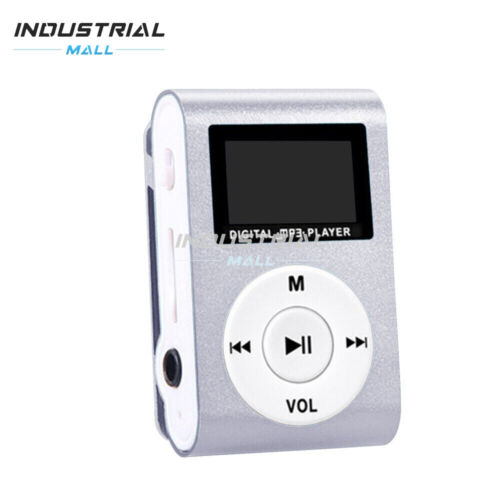 MP3 Player Unterstützung Micro SD TF Karte tragbar Mini mit Clip-on Stereo LCD Bildschirm - Bild 17 von 17