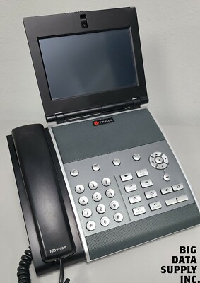 Polycom VVX 1500 Dual Stack Business Media Phone P/N 2201-18064-001 Ref.