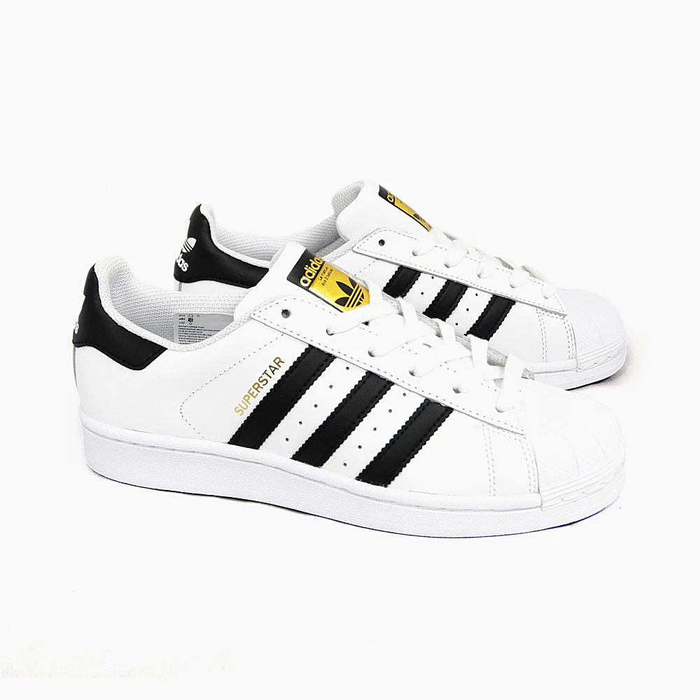 Adidas superstar j c77154 hotsell bambini scarpe universali bianco nero