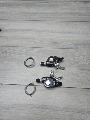 SRAM X0 Schalthebel 9 3 Gang 3x9 Carbon Fibre XO Shifter Set 2006