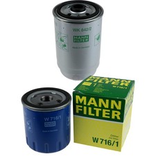 MANN-FILTER Filtersatz Ölfilter Kraftstofffilter für Peugeot Boxer Kasten 1.9