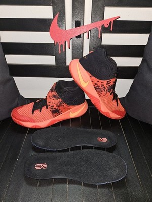 Nike Kyrie 2 'Inferno' (2016) - Crimson/Orange/Black - Sz 8M/9.5W (819583-680)