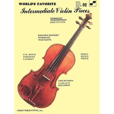 Intermediate Violin Pieces World's Favorite Series 92 Softcover