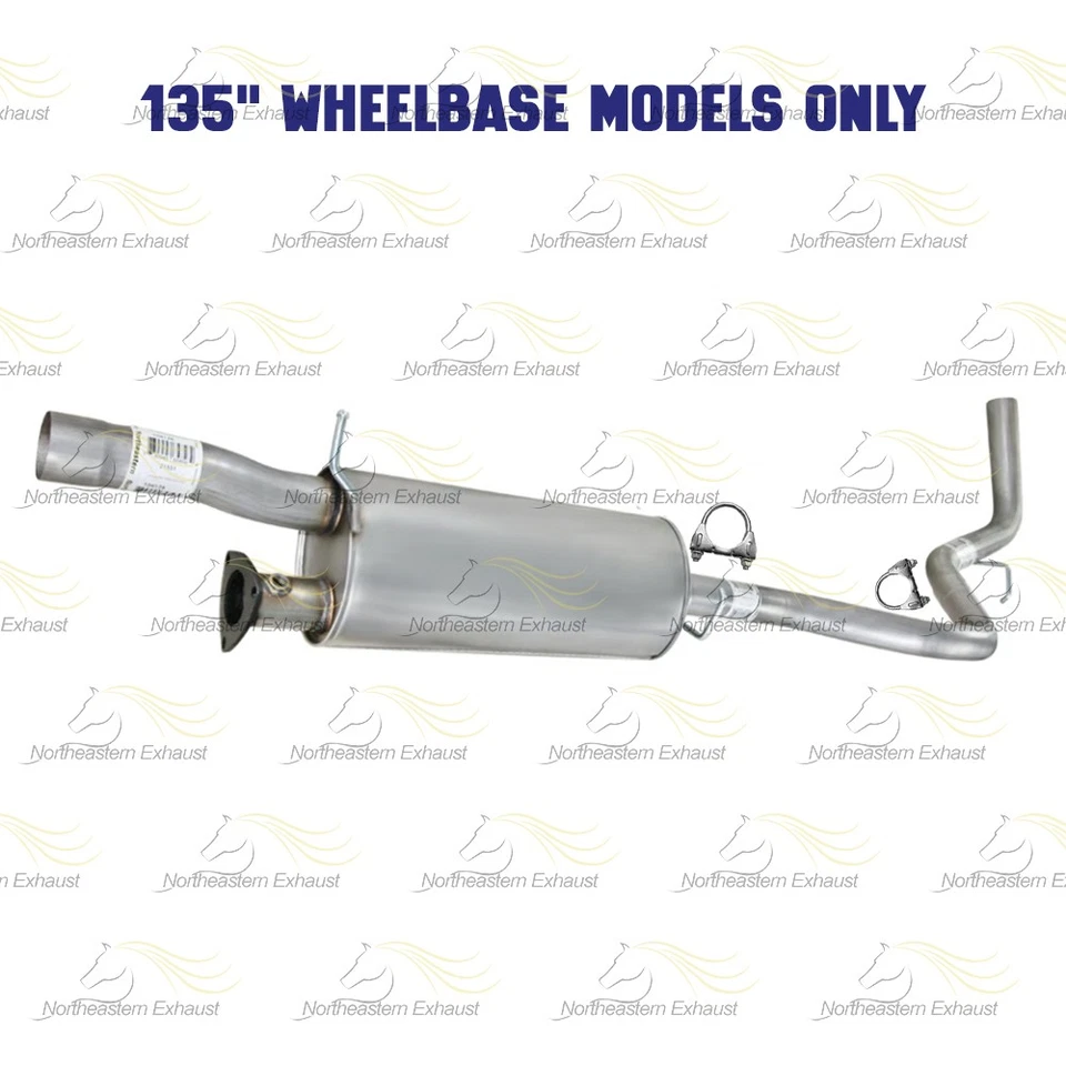 Kit de silenciador y tubo de escape de acero inoxidable para: Express 3500 2003-2010 4,8 L y 6,0 L Foto 4 de 4