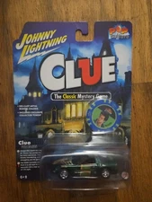 Johnny Lightning Pop Culture Clue Mr Green 2000 Chevy Corvette w/Character Token