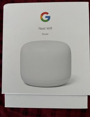 Google Nest Wifi Router H2D Wireless Ethernet 2 LAN Ports White