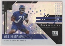 2018 Panini Unparalleled Rookie Astral 20/200 Will Hernandez #283 jg5