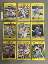 1991 fleer baseball cards Lot 99 Cards