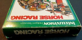 Horse Racing Mattel Intellivision CIB Complete in Box w Overlays Tested Works