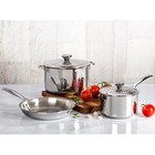 BRAND NEW IN BOX ~ Le Creuset Stainless Steel 5-Piece Cookware Set — photo 6