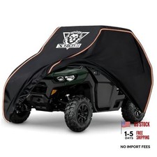 UTV Cover RZR Side by Side Waterproof Cover 4-6 Seater Black