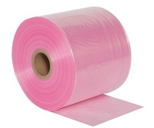 Anti-Static Poly Tubing Roll Heavy-Duty 6 Mil Amine Free 12 in x 500 ft