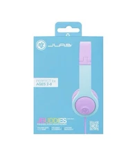JLab JBuddies Folding Kids Headphones Wired Volume Safe Electronic FREESHIPPING