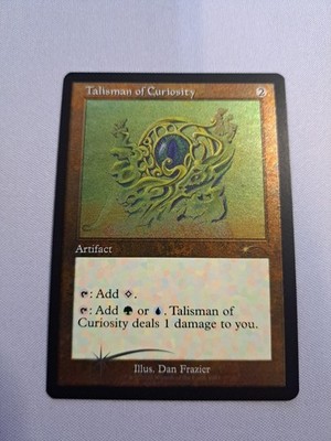 MTG: Talisman of Curiosity (Retro Frame) (Foil Etched) (LP): Secret Lair Drop