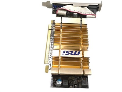 MSI NVIDIA GeForce 210 PCI Express X16 512 MB GDDR3 SDRAM N210-MD512H-R