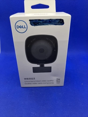 Brand New! Dell Webcam Camera WB3023 - 2K QHD 1440p