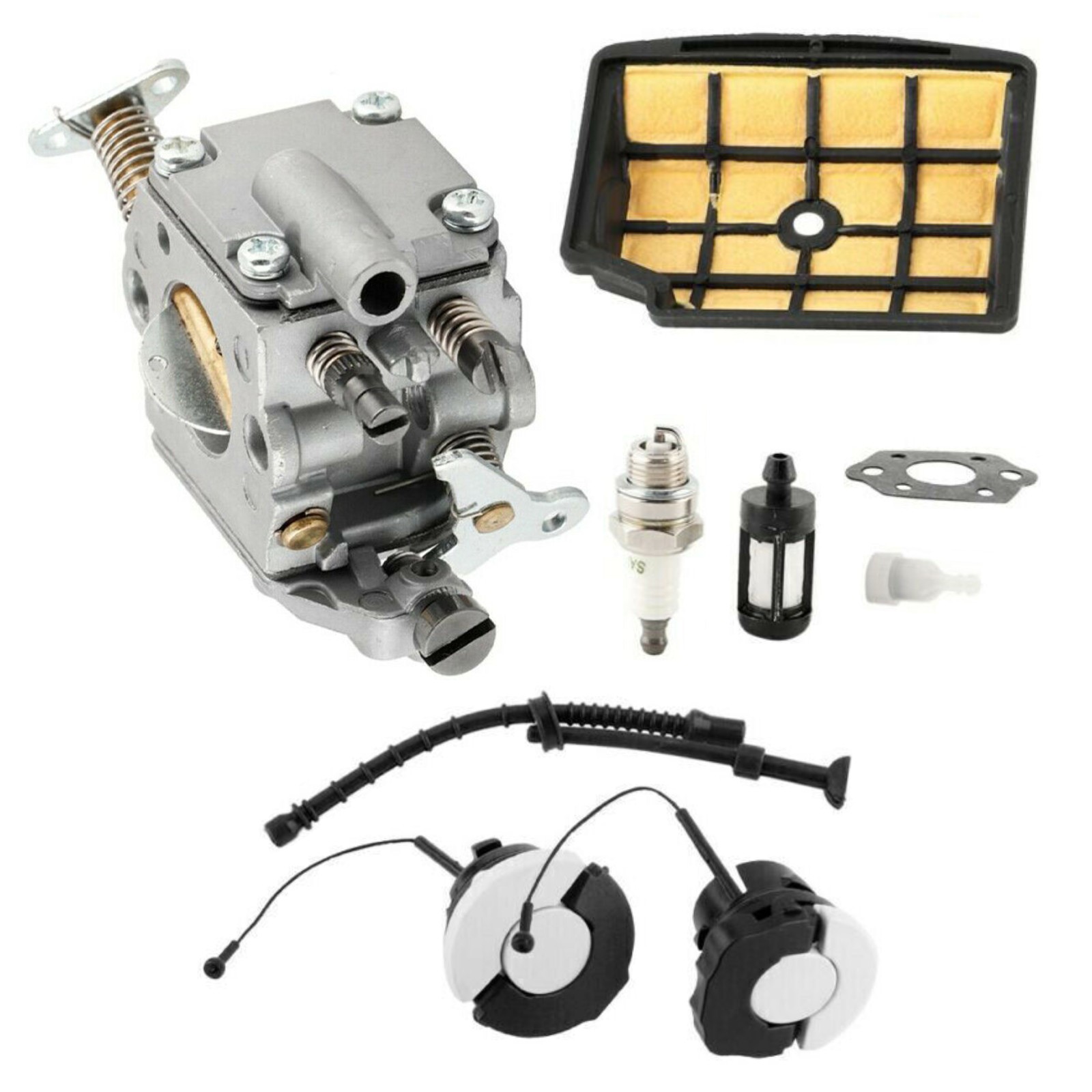 1Set Carburetor Carb Kit For Stihl MS200 MS200T 1129 120 0653 Chainsaw Parts