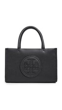 Tory Burch Women's Ella Bio Mini Tote, Black, One Size