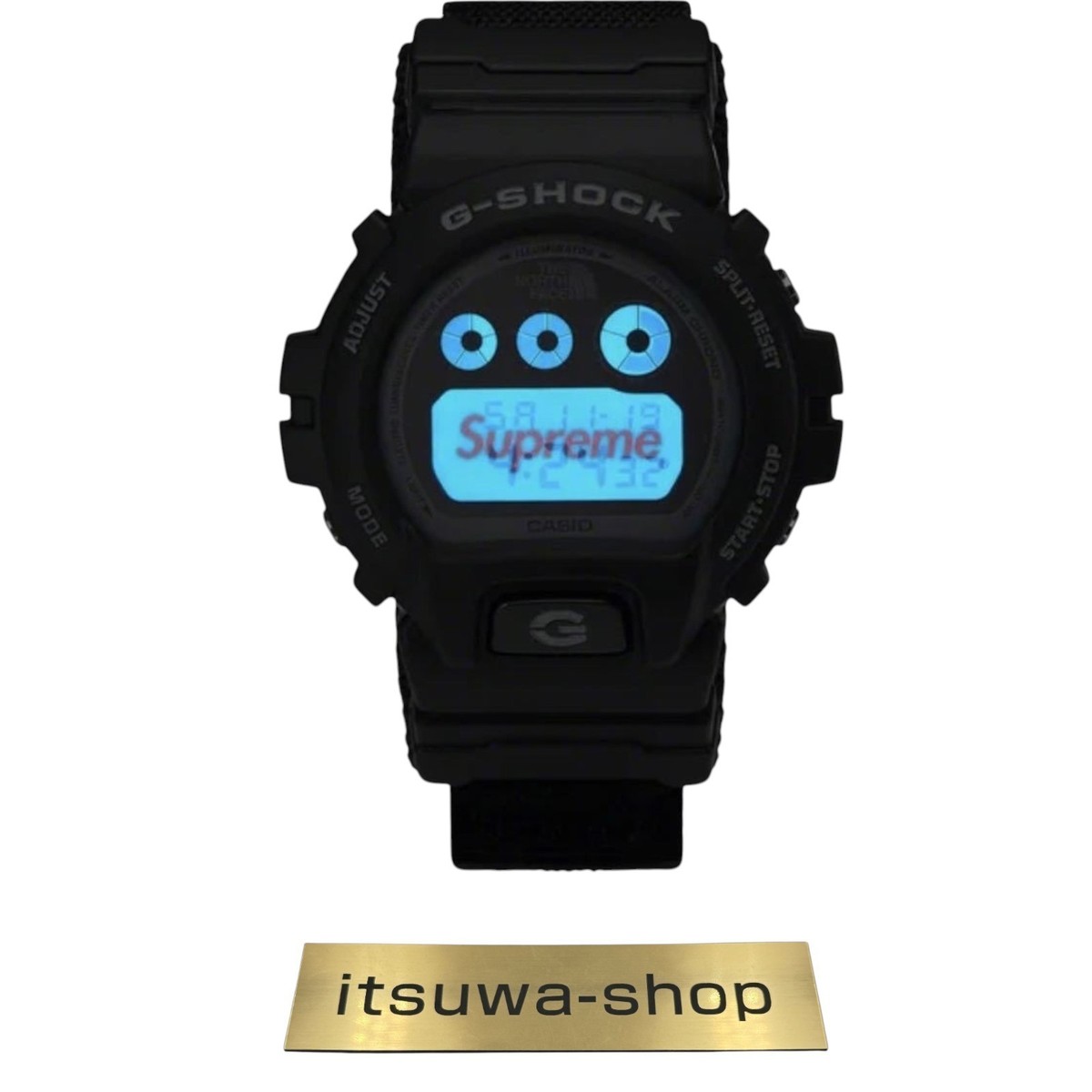 Supreme G-SHOCK Watch The North Face Yellow Black White 2022