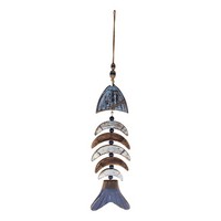 Wand-Deko - GräTenfisch Wanddeko Aus Holz/Metall 12,5 X 62,5 Cm Sea-Club
