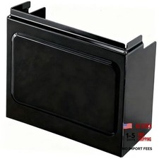Metal Motorcycle Battery Side Cover Compatiable for Harley Dyna Super Black