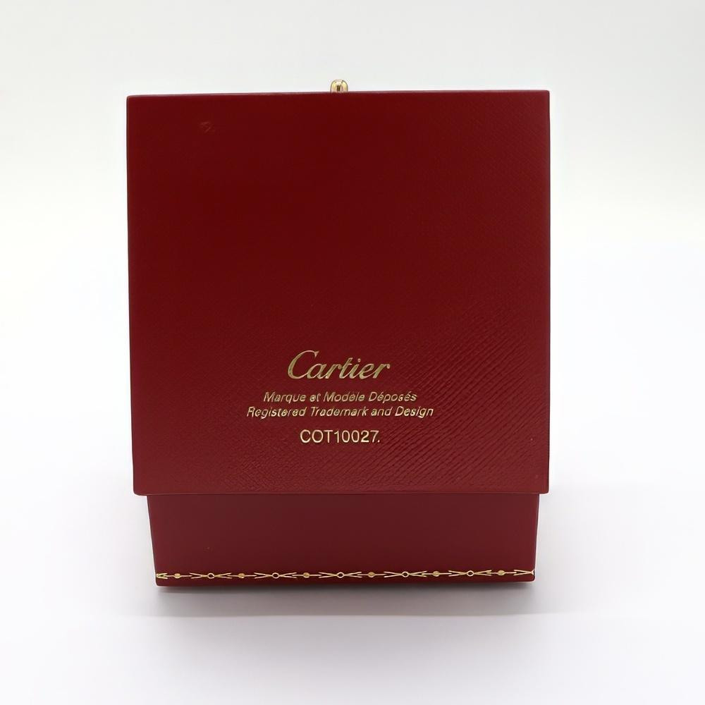 Cartier Santos SV925 Silver Cufflinks 22.0X12.3mm Men's