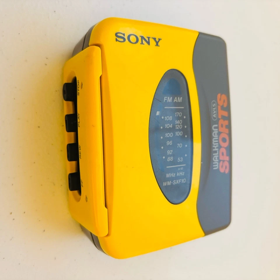 Lote de 5 (reproductores de casete Sony Walkman + Memorex) - todos encendidos - con problemas Foto 3 de 4