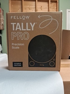 Fellow Tally Pro Coffee Scale - Espresso & Pour Over Scale Matte Black NEW