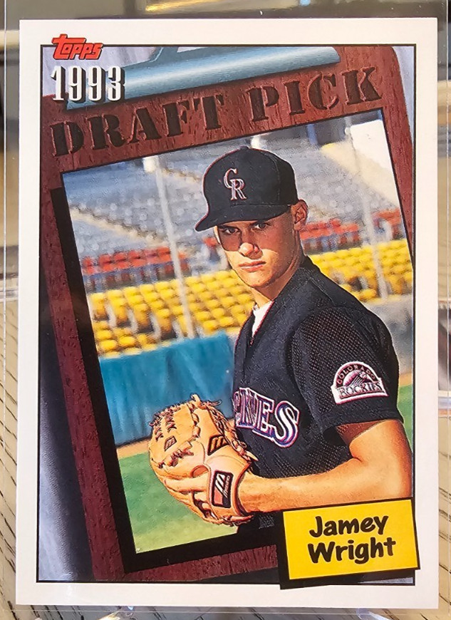 1994 Topps Jamey Wright #744 Rockies