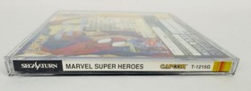 Marvel Super Heroes - Sega Saturn SS Game Japan JP w/Box Manual & Spine