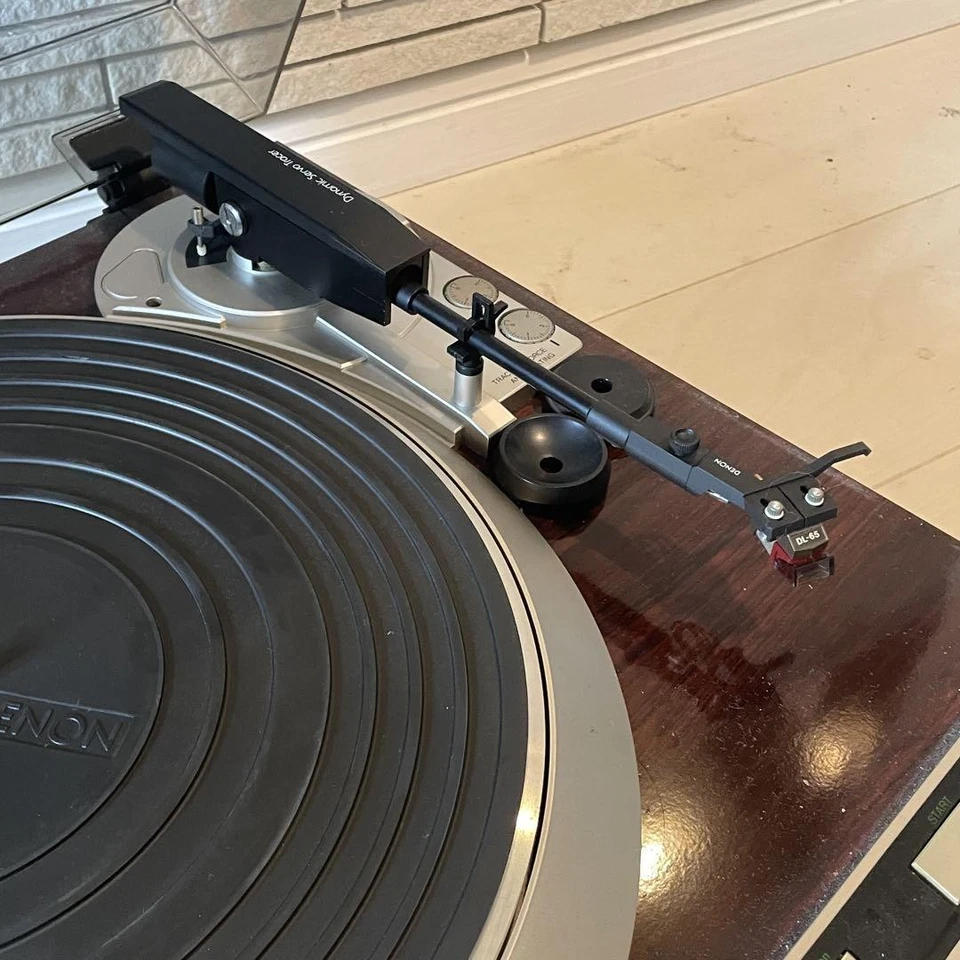 DENON DP-37F Micro Processor Controlled Fully Automatic Turntable System Used - Image 2 of 4