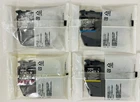 New Genuine Brother LC401 Black Cyan Magenta Yellow Starter  Ink Cartridges Bag
