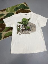 Vintage 90  s Yoda T-Shirt Vtg Star Wars Movie Tee Size Large