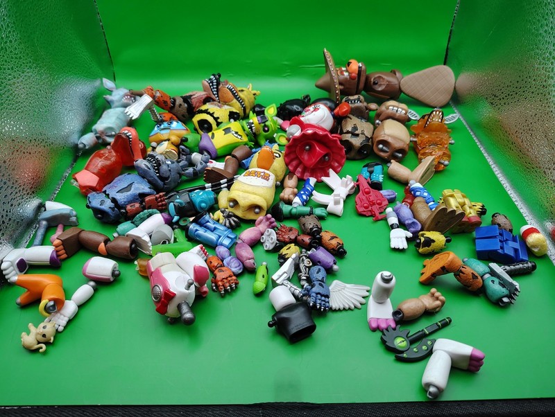 Funko Five Nights at Freddy's FNAF Parts Lot - 50+ Articulated Pieces