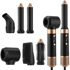 6 in 1 Hot Air Brush Hair Dryer Brush 850W Professional Blow Dryer Styling Tool