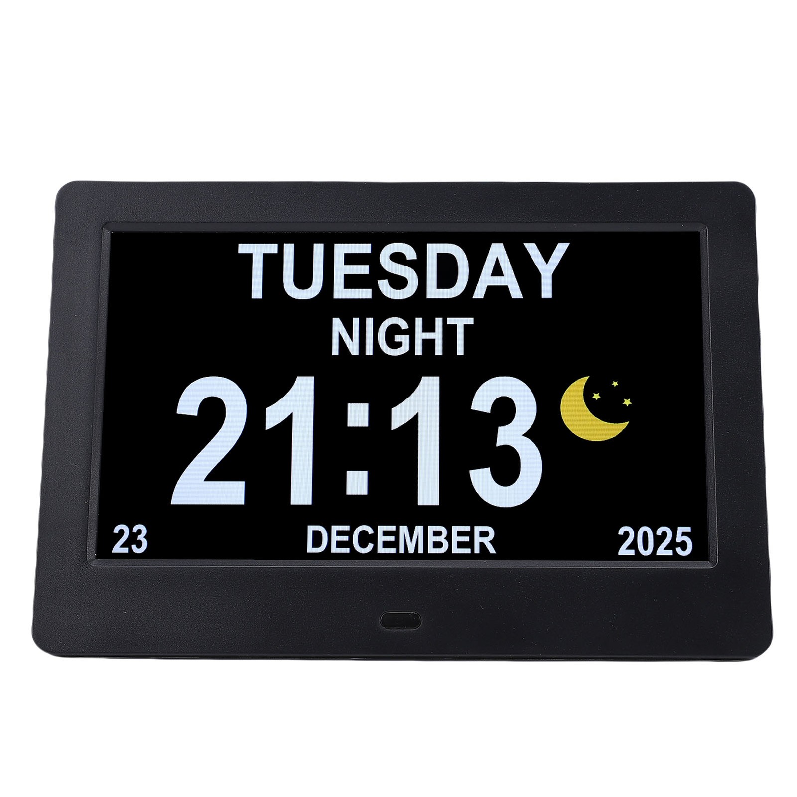 7 Inch Digital Calendar Multifunctional Clock With Date Display Automatic