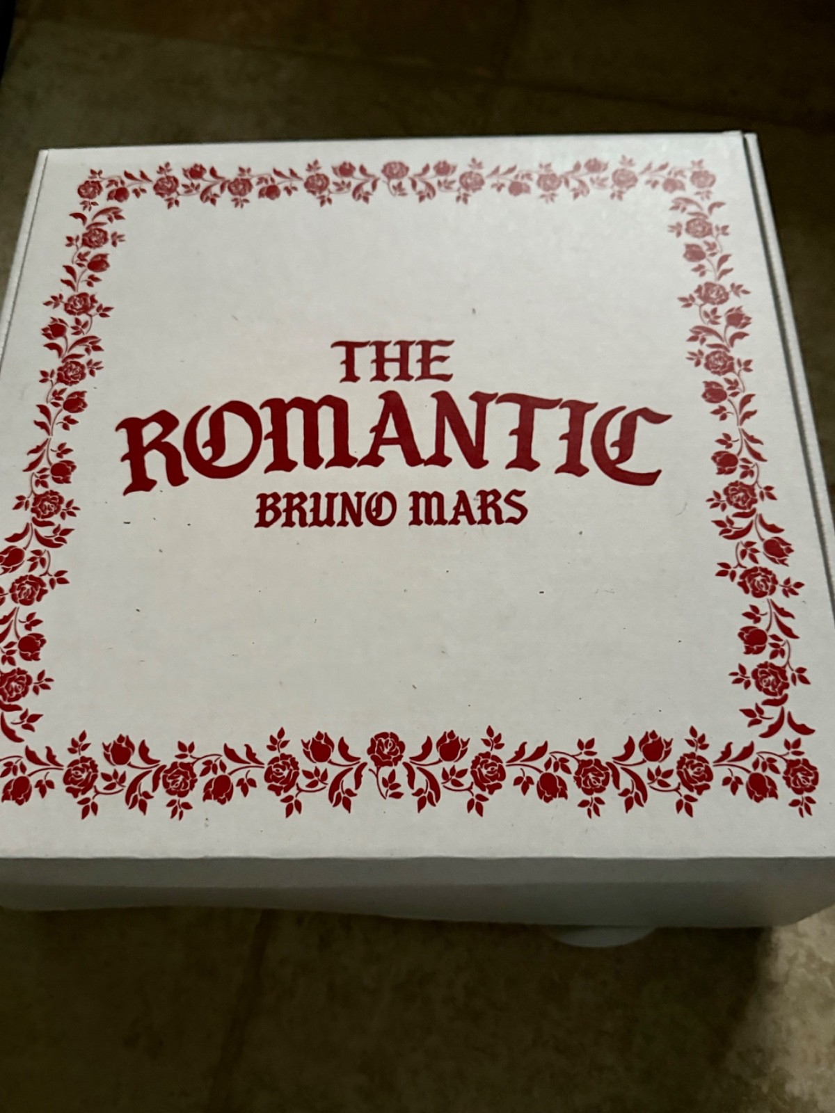 The Romantic 2027 Grammy Promo Press Kit Box