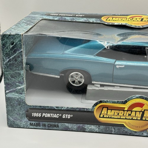 1966 GTO AMERICAN MUSCLE Die cast 1:18 Exclusive Color 1999 ERTL 32101L - Picture 2 of 8