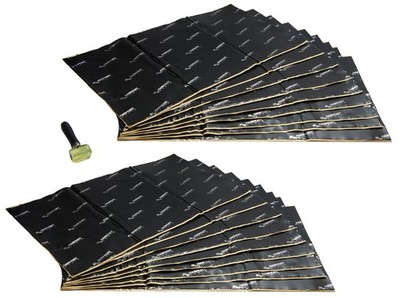 Harmony Audio HA-SDBK Car Sound Damping Dampening Bulk Kit (18 x 32) 18 Sheets
