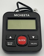 MCHEETA Call Blocker Stop Spam Callers CT-CID801 Black Untested
